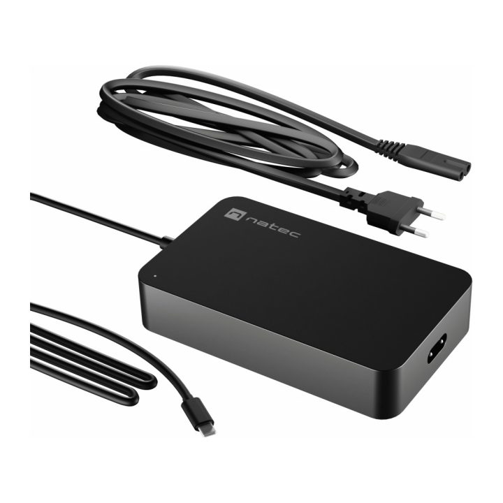 Adaptador e inversor de corrente Natec Grayling Interior 90 W Preto…