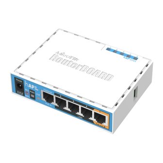 MikroTik HAP ac lite 500 Mbit/s White Power over Ethernet (PoE)…