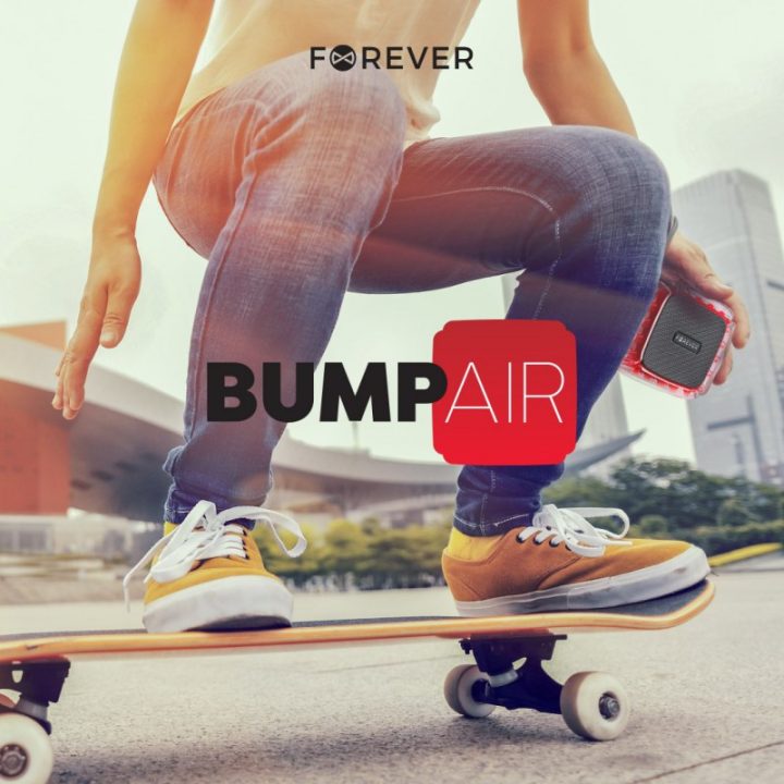 Coluna Bluetooth Forever bumpair bs-700 red color vermelho (GSM099284)