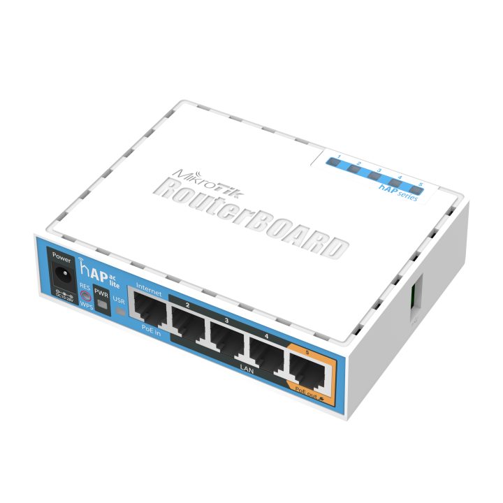 Mikrotik HAP ac lite 500 Mbit/s Branco Energia sobre Ethernet (PoE)…