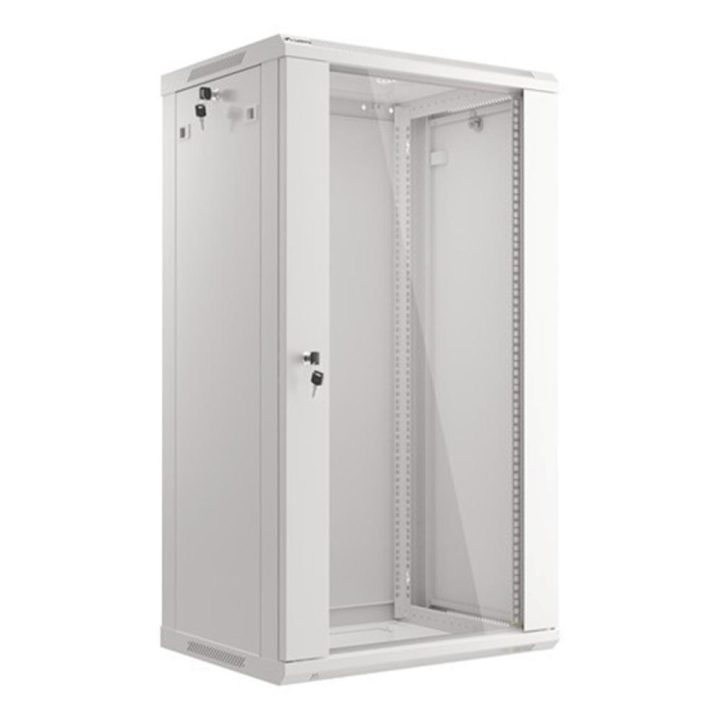 Lanberg WF01-6422-10S armario rack 22U Bastidor de pared Gris