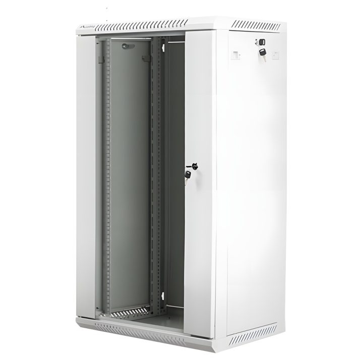 Lanberg WF01-6422-10S armário rack 22U Bastidor de parede Cinzento