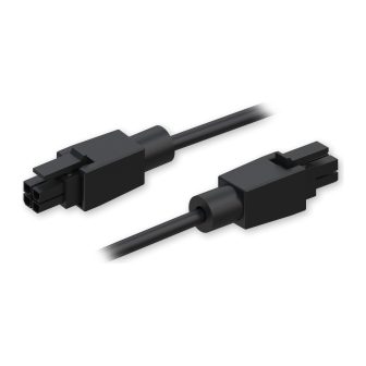 Cabo de alimentação Teltonika 4-pin para 4-pin Preto 1 m 4 pinos…