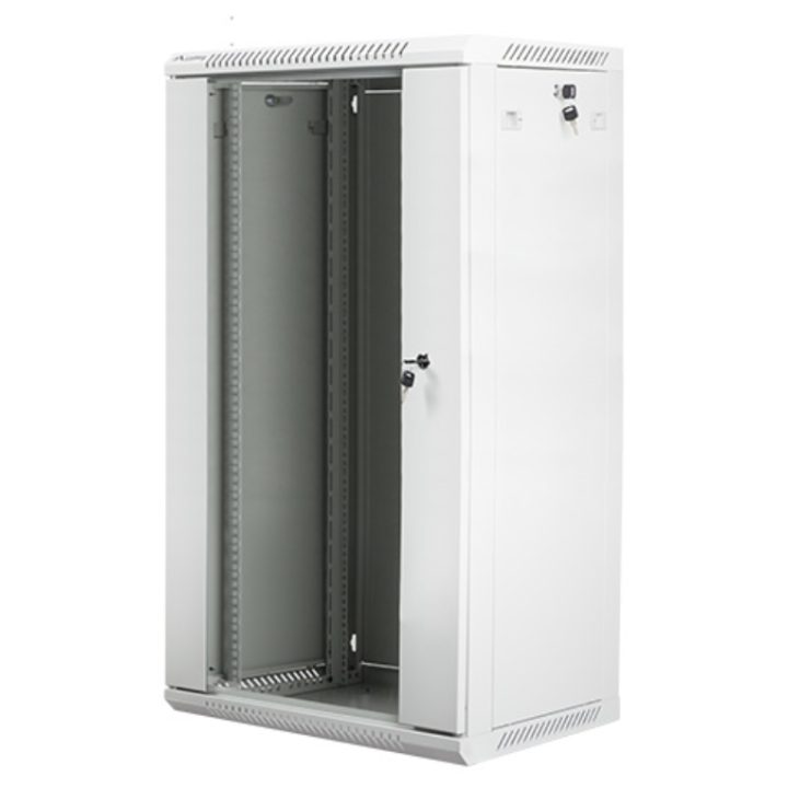 Lanberg WF01-6422-10S armário rack 22U Bastidor de parede Cinzento