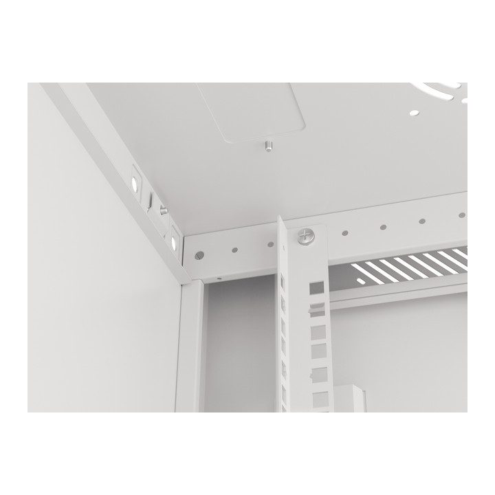 Lanberg WF01-6422-10S armario rack 22U Bastidor de pared Gris