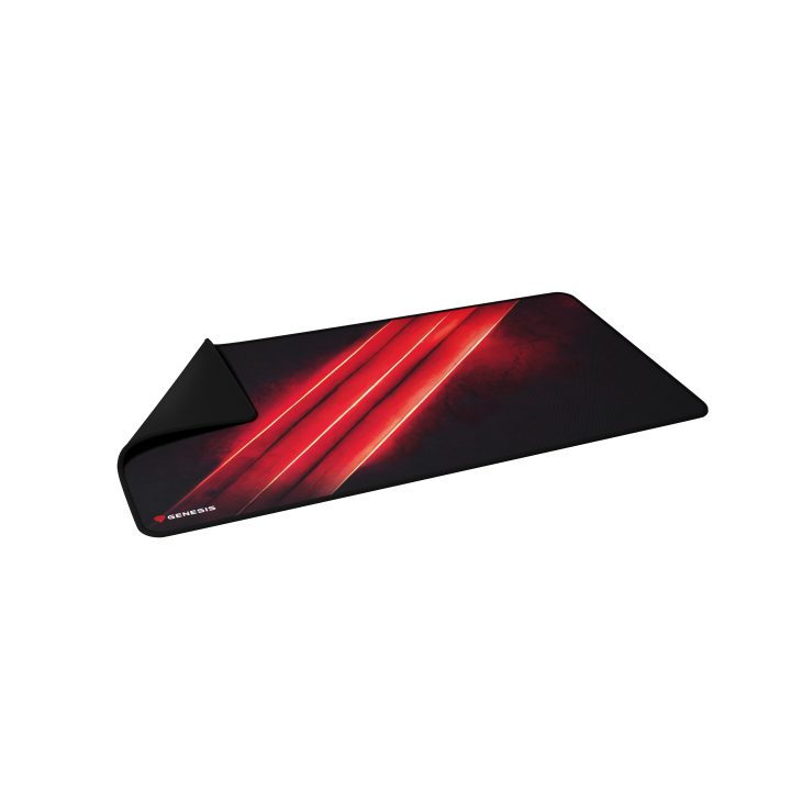 GENESIS Carbon 500 Maxi Flash G2 Gaming Mouse Pad Black, Red