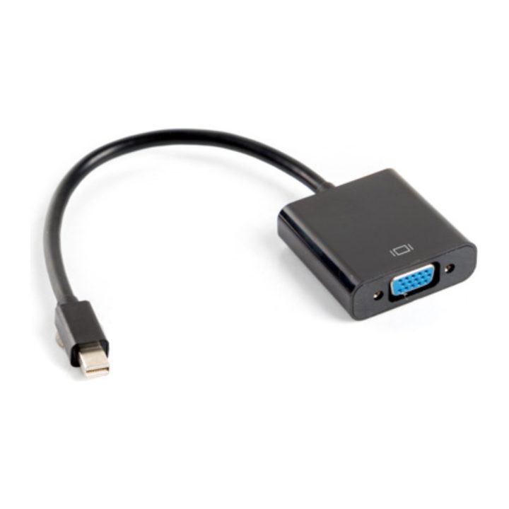 Lanberg Mini DisplayPort Male to VGA Female Adapter 20cm Black…