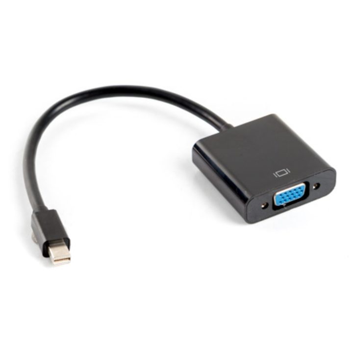 Lanberg Mini DisplayPort Male to VGA Female Adapter 20cm Black…