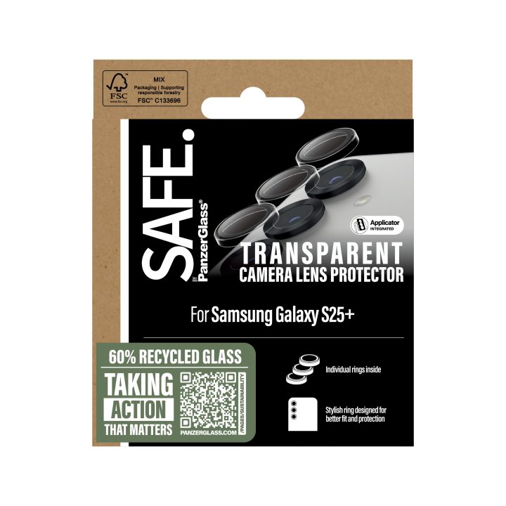 PanzerGlass SAFE. by ® Camera Lens Protector Transparent Samsung…