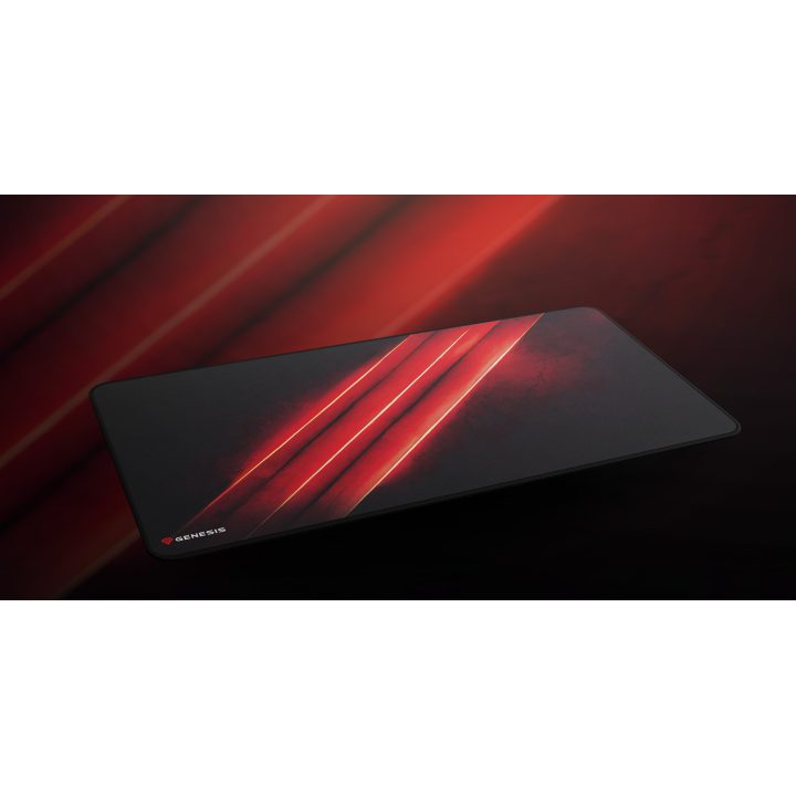 GENESIS Carbon 500 Maxi Flash G2 Gaming Mouse Pad Black, Red
