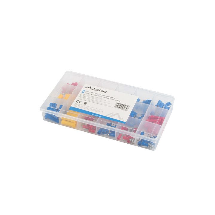 Caja herramientas Lanberg 175 terminales electricos 1.25 a 4mm…