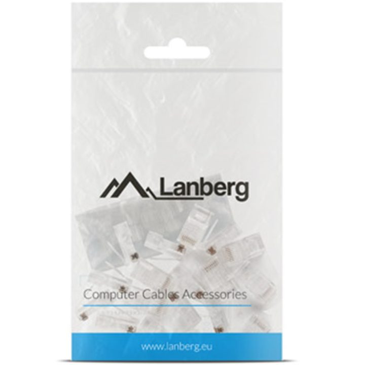 Conector Cat 6 Lanberg UTP 8P8C pack 20 unid. (PLU-6020)