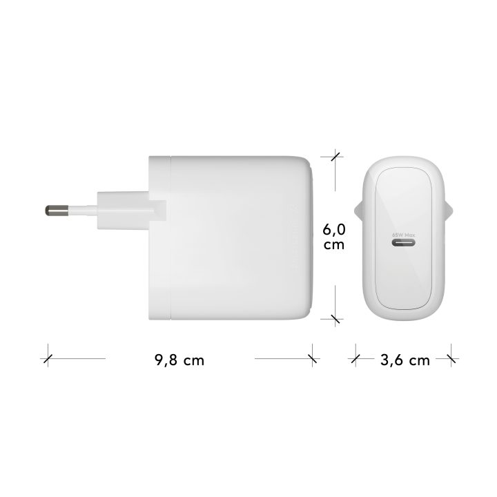 dbramante1928 CI65EUWH7099 Universal Mobile Device Charger White AC…