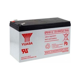 Bateria Phasak Yuasa NPW45-12 compatível para UPS 9Ah 12V chumbo-ácido