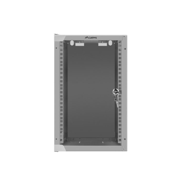 Armário Lanberg 10 polegadas 9U - 280X310 cinzento (WF10-2309-10S)
