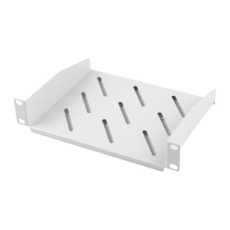 Bandeja fixa Lanberg 1U 254X180MM até 20kg rack 10 polegadas cinzento…