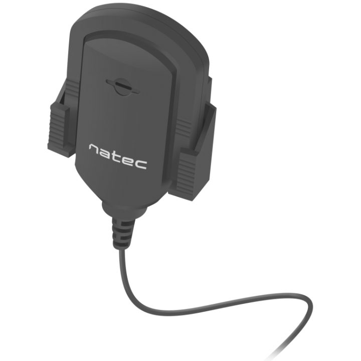 Microfone Natec Fox omnidirecional preto (NMI-1352)