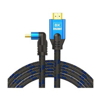 Cabo HDMI 2.1 (m) angular 8K Savio CL-148 3m (SAVKABELCL-148)