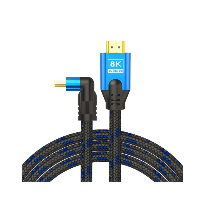 Cabo HDMI 2.1 (m) angular 8K Savio CL-148 3m (SAVKABELCL-148)