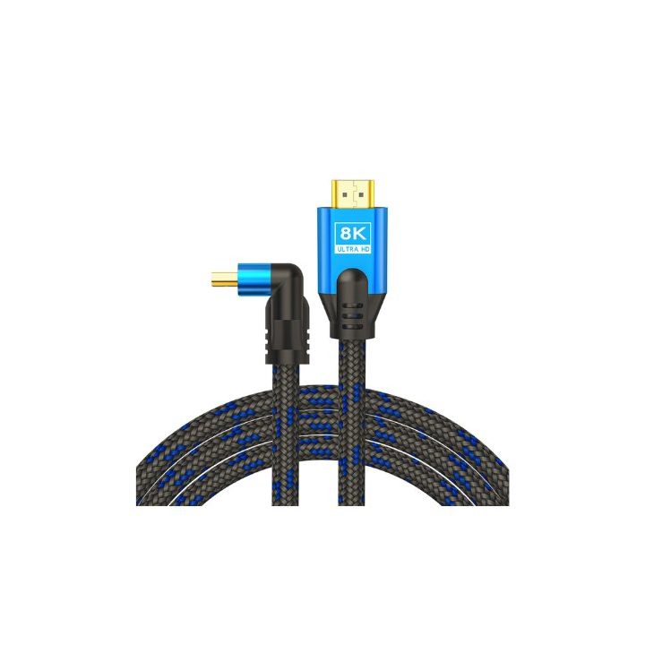 Cable HDMI 2.1 (m) angular 8K savio cl-148 3m (SAVKABELCL-148)
