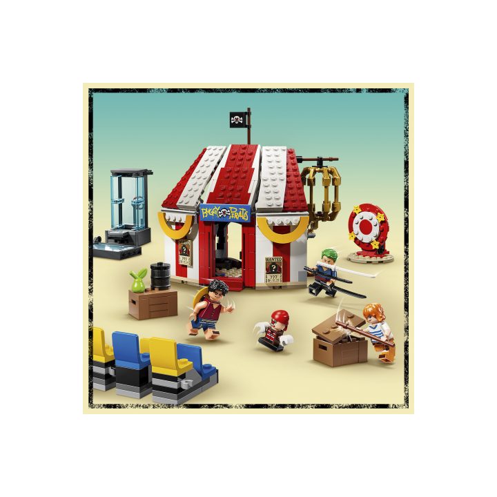 Lego One Piece Netflix tenda de circo do Buggy (L75637)