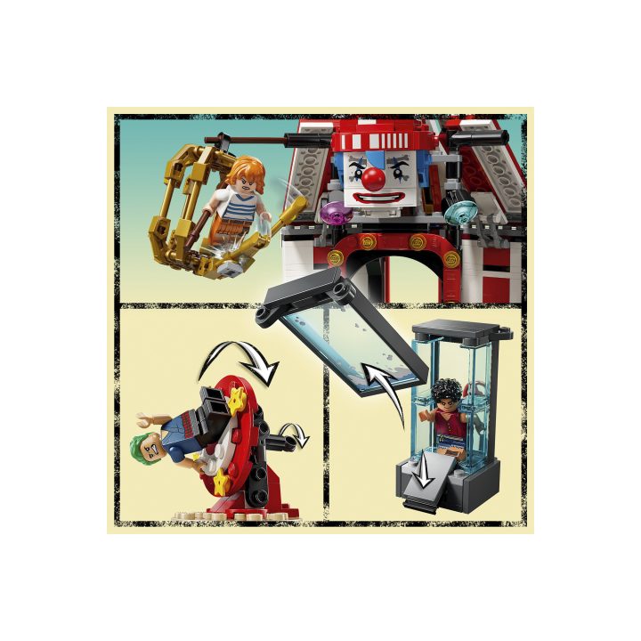 Lego One Piece Netflix tenda de circo do Buggy (L75637)