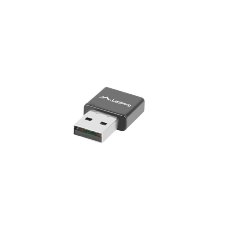 Adaptador de rede Lanberg USB Wi-Fi 300 MB-s (NC-0300-WI)