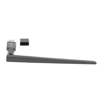 Lanberg USB Wi-Fi 300 Mbps Network Adapter with Antenna (NC-0300-WIE)