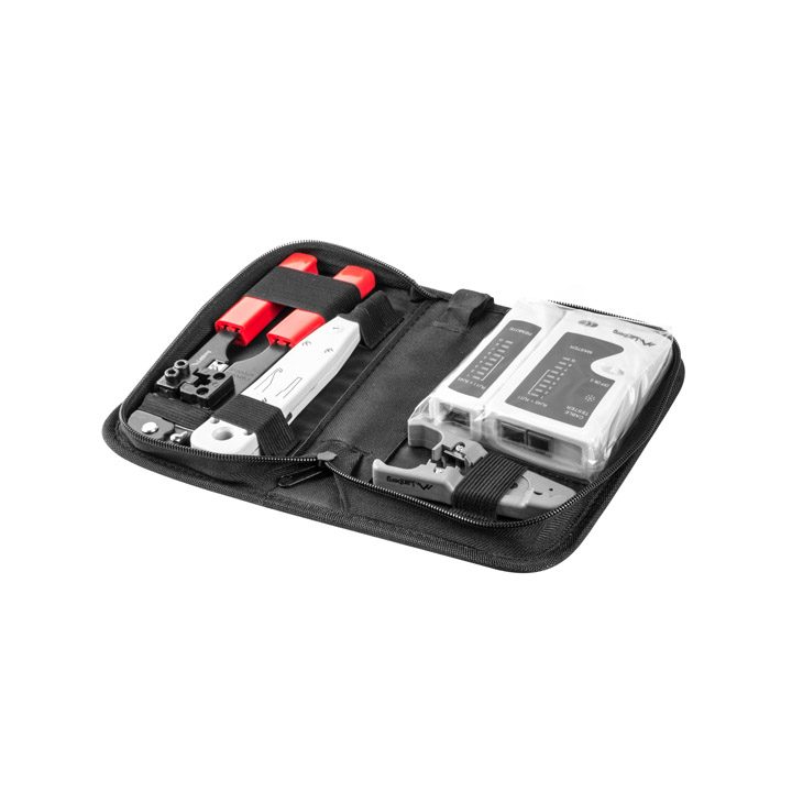 Lanberg Tool Kit Network Tester - Cable Stripper - Crimping Tool…