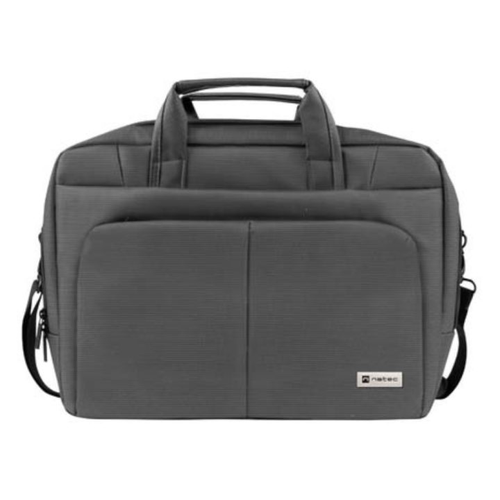 Natec Gazelle 15.6" Laptop Briefcase Gray (NTO-0812)
