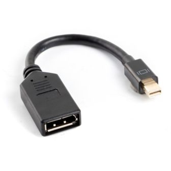 Lanberg Mini DisplayPort Male to DisplayPort Female Adapter Cable 10…