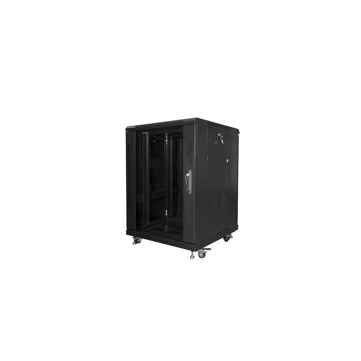 Armario rack Lanberg 15U 600 x 600 auto ensamblado 19 pulgadas carga…