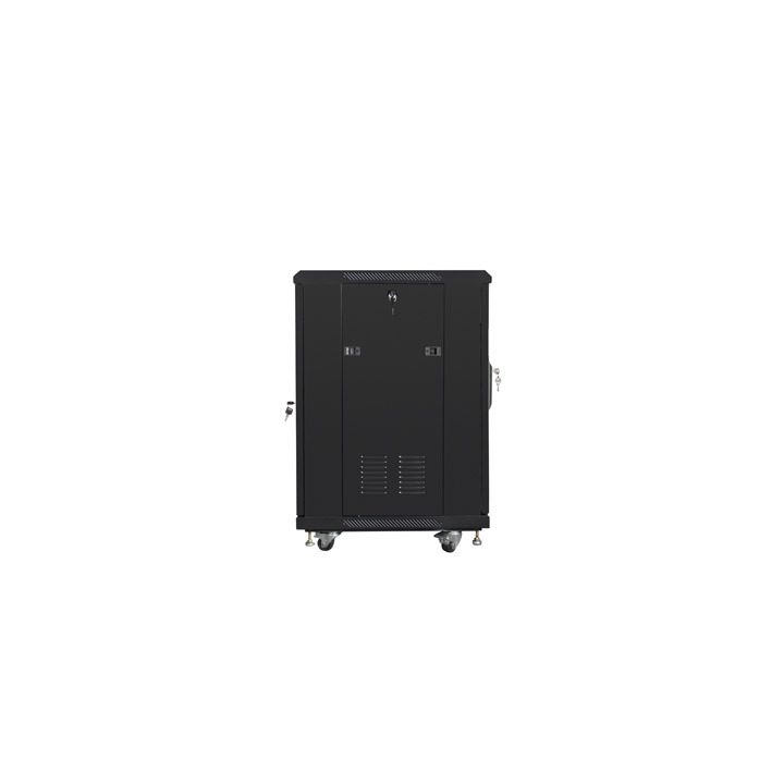 Armário rack Lanberg 15U 600 x 600 auto montagem 19 polegadas carga…