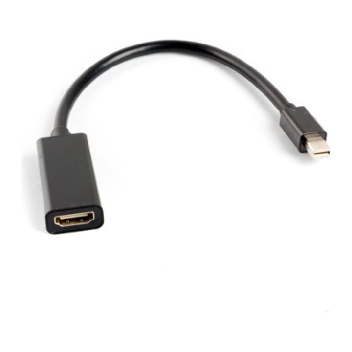 Lanberg Mini DisplayPort Male to HDMI Female Adapter 20cm Black…
