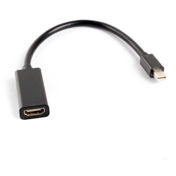 Adaptador Lanberg mini DisplayPort macho-HDMI fêmea 20cm preto…