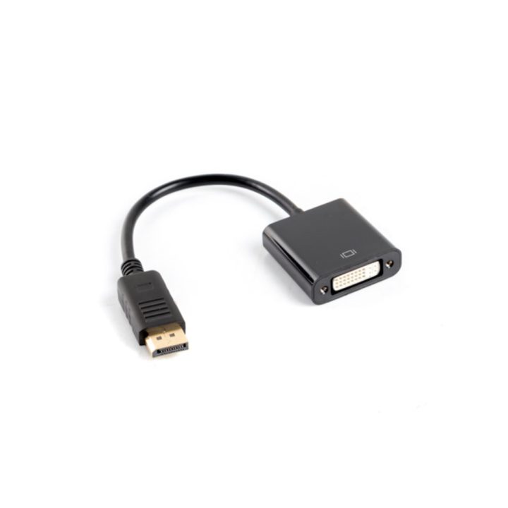 Adaptador Lanberg dual link DisplayPort (m) 1.2 a DVI-i(h)(24+5)…