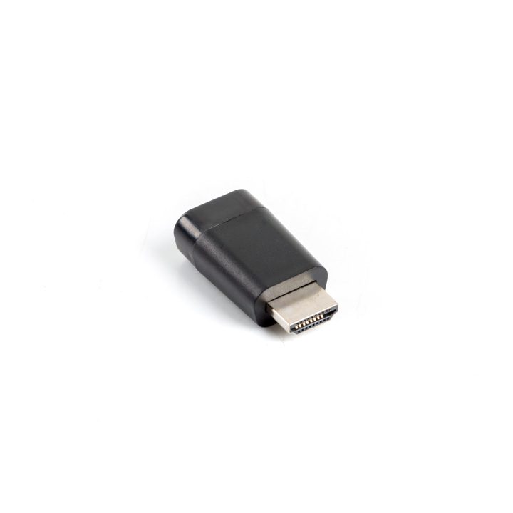 Adaptador Lanberg HDMI macho-VGA fêmea preto (AD-0016-BK)