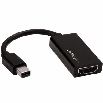 StarTech.com Mini DisplayPort to HDMI Adapter - Active Video…