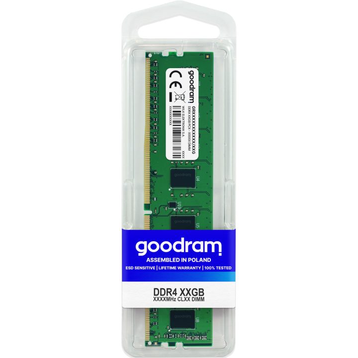 Goodram GR3200D464L22/16G memory module 16 GB 1 x 16 GB DDR4 288-pin…
