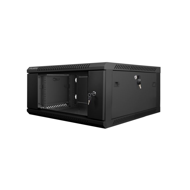 Armário de parede Lanberg rack 19 polegadas 4U - 600X600 flat pack v2…