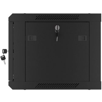 Lanberg WF01-6406-10B 6U Rack Cabinet Wall-Mounted Black
