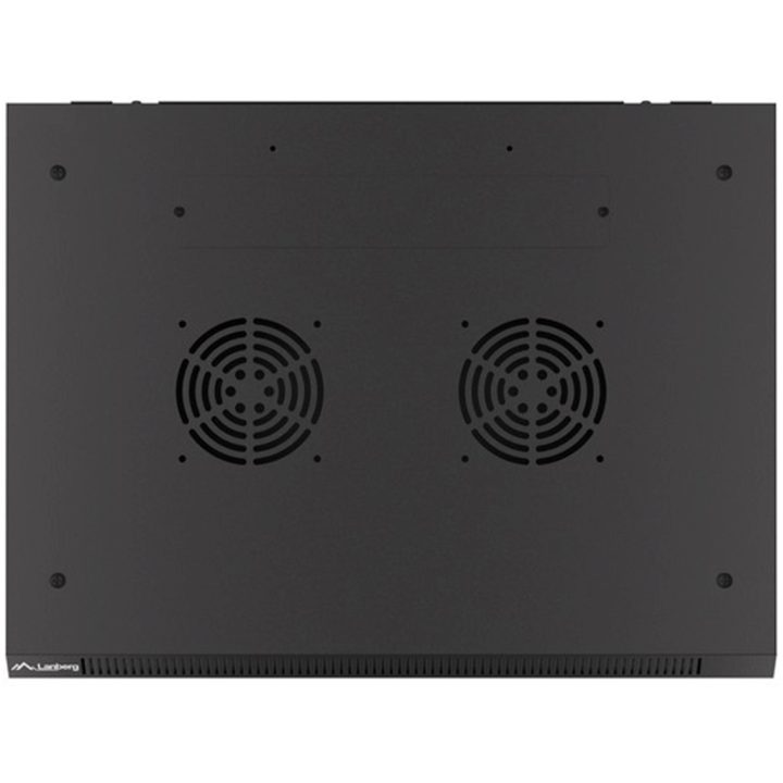 Lanberg WF01-6406-10B armário rack 6U Bastidor de parede Preto