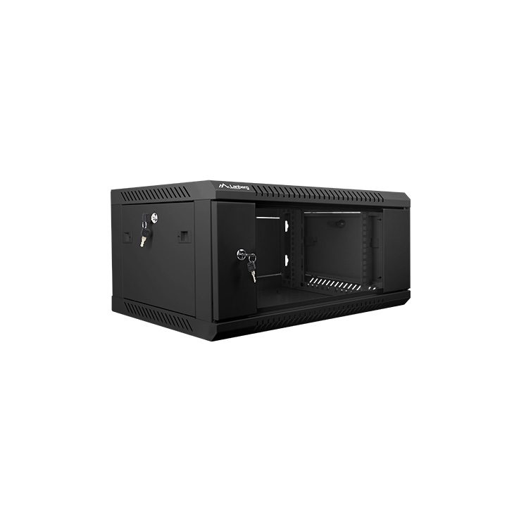 Lanberg WF01-6404-10B armario rack 4U Bastidor de pared Negro