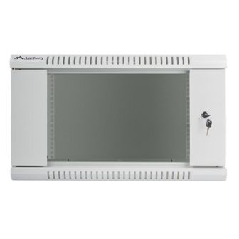 Lanberg 19-inch 6U Wall-Mount Cabinet - 600x450 Gray (WF01-6406-10S)