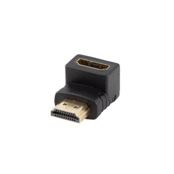 Adaptador HDMI 4K Lanberg macho-fêmea ângulo para baixo (AD-HDMI-03)