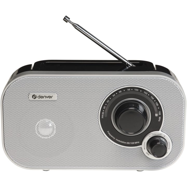 Rádio pessoal analógico Denver TR-51W branco