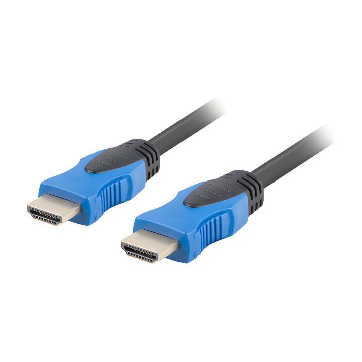 Lanberg HDMI Cable Male-Male v2.0 CU 4K 0.5m Black…