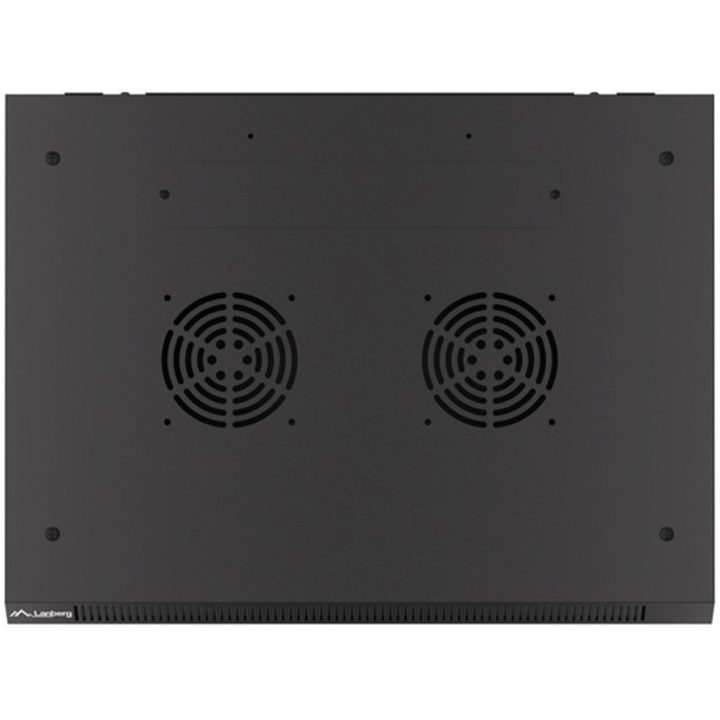 Lanberg WF01-6409-10B 9U Wall-Mount Rack Cabinet Black