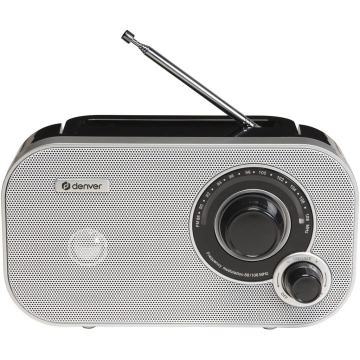 Denver TR-51W Personal Analog Radio White