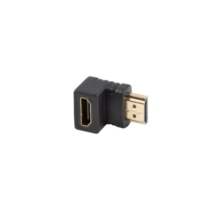 Lanberg 4K HDMI Adapter Male-to-Female Down Angle (AD-HDMI-03)